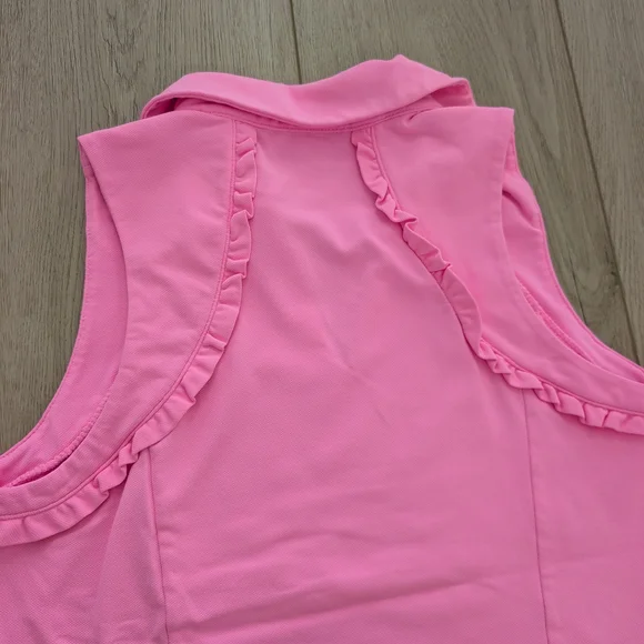 Lilly Pulitzer UPF 50+ Luxletic Martina Polo in Pink - Picture 7 of 7